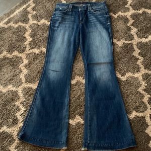 7 for All Mankind flare jeans